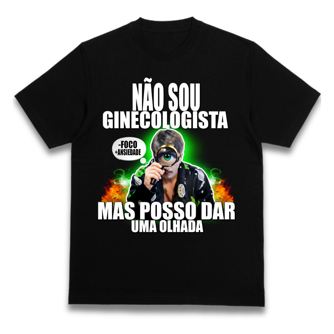 Camiseta Regular Premium "Ginecologista"